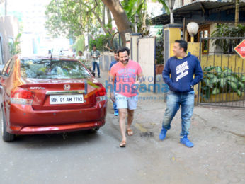 Saif Ali Khan spotted in Bandra