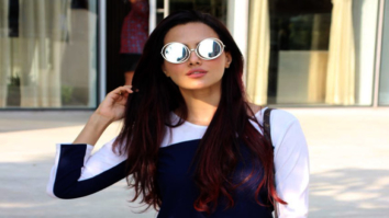 Sana Khan spotted at Hemant Oberoi’s restaurant at BKC in Bandra