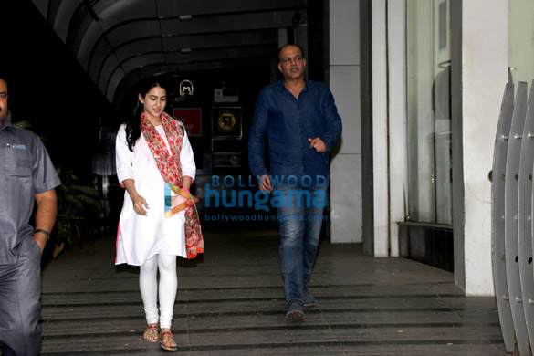 sanjay dutt arjun kapoor and sara ali khan spotted at ashutosh gowarikers office 2
