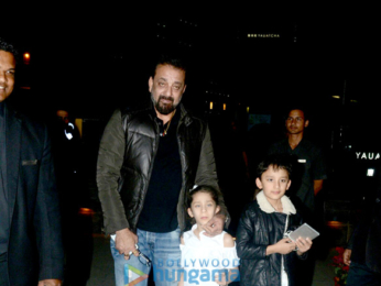 Sanjay Dutt spotted at BKC