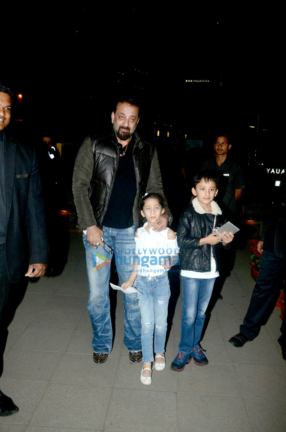 Sanjay Dutt spotted at BKC