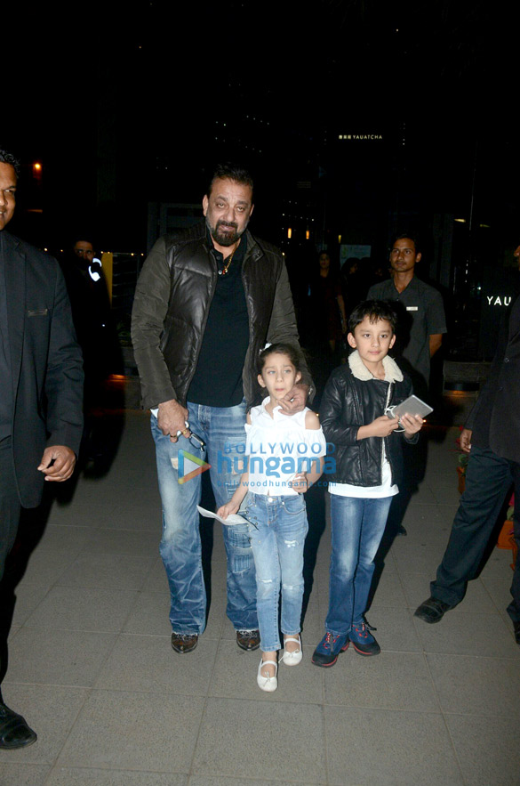 sanjay dutt spotted at bkc 2