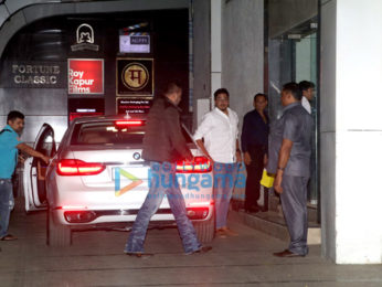 Sanjay Dutt spotted with his new car