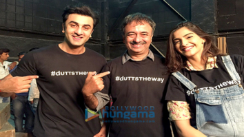 On The Sets Of The Movie Sanjay Dutt's Biopic