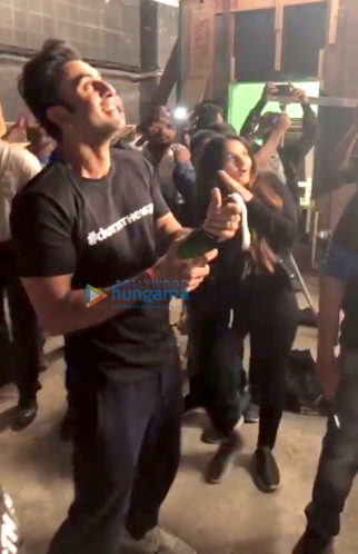 On The Sets Of The Movie Sanjay Dutt’s Biopic