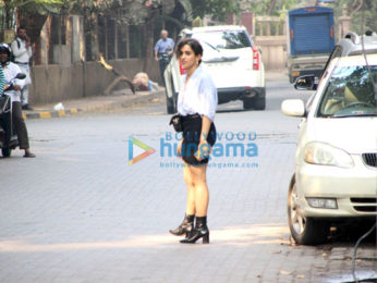 Sanya Malhotra snapped in Mumbai