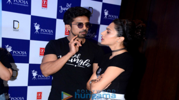 Saqib Saleem & Taapsee Pannu at the trailer launch of ‘Dil Juunglee’