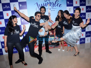 Saqib Saleem & Taapsee Pannu at the trailer launch of 'Dil Juunglee'