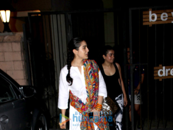 Sara Ali Khan snapped in Mumbai