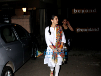 Sara Ali Khan snapped in Mumbai