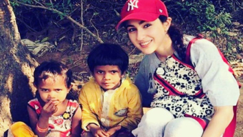 Check out: Sara Ali Khan spends quality time with some kids