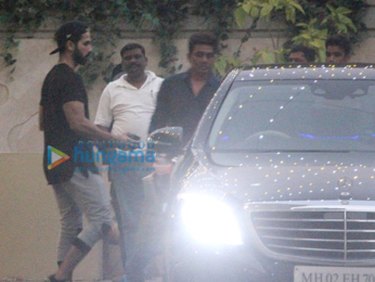 Shahid Kapoor spotted outside the gym