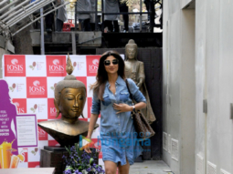 Shilpa Shetty snapped after a spa session