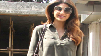 Shilpa Shetty spotted at a clinic in Bandra