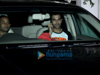 Shraddha Kapoor, Rajkummar Rao, Varun Sharma spotted at Maddock office for screentest