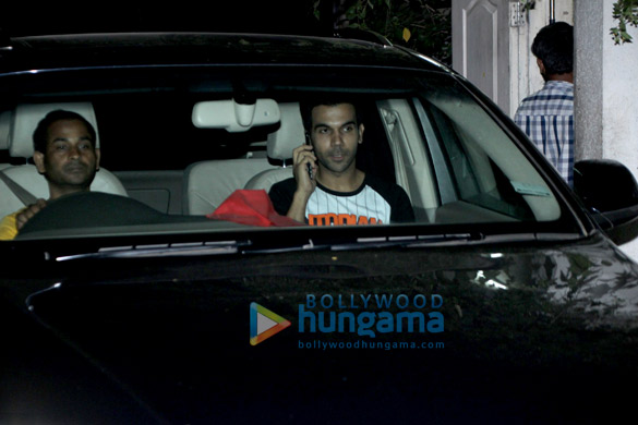 shraddha kapoor rajkummar rao varun sharma spotted at maddock office for screentest 5