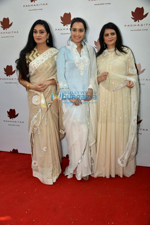 shraddha kapoor and sonam kapoor snapped at the padmasita event 6