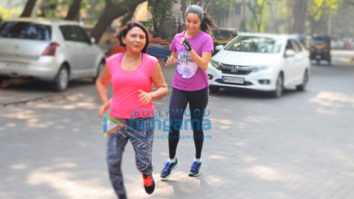 Shraddha Kapoor jogging in Bandra