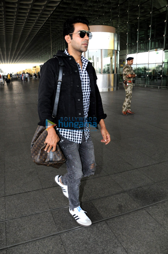 shriya saran and rajkummar rao snapped at the airport 4