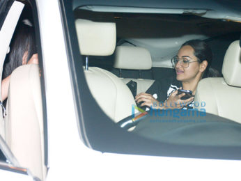 Sonakshi Sinha spotted at Harry's Cafe, Juhu