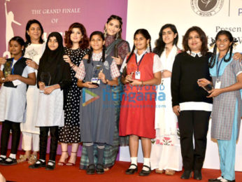 Sonam Kapoor and Twinkle Khanna attend the grand finale of 'She's Ambassador'