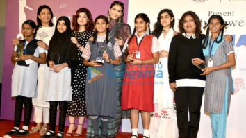 Sonam Kapoor and Twinkle Khanna attend the grand finale of ‘She’s Ambassador’