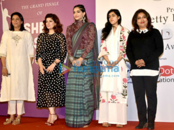 Sonam Kapoor and Twinkle Khanna attend the grand finale of 'She's Ambassador'