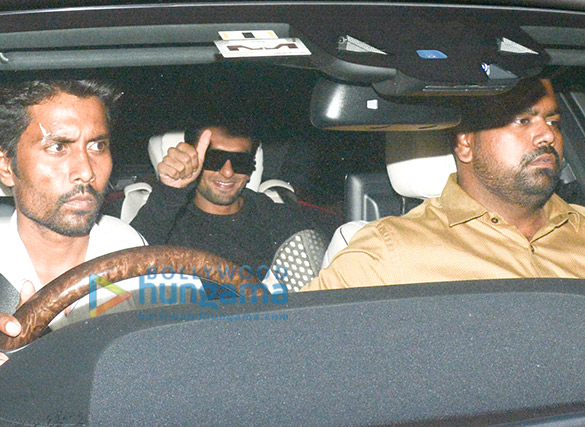 special screening of padmaavat at yrf studio 1