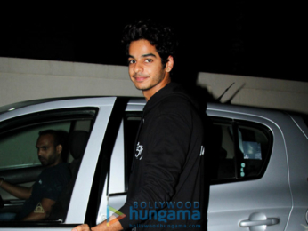 Sridevi, Janhvi Kapoor & Ishaan Khattar snapped at Juhu PVR