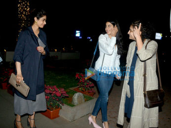 Sridevi snapped with family at BKC