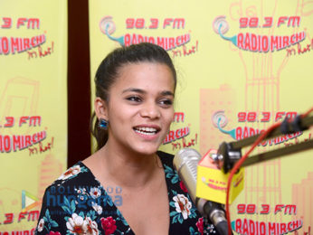 Taapsee Pannu and Srishti Srivastav snapped promoting Dil Juunglee at Radio Mirchi