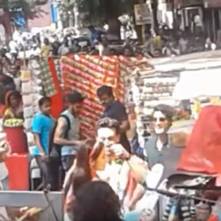 WATCH: Tiger Shroff puts a garland on Disha Patani in this leaked video