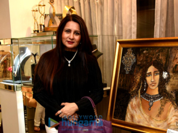 Raina Sachiin Joshi at Ghanasingh Be True for Bina Aziz’s art meets jewellery event