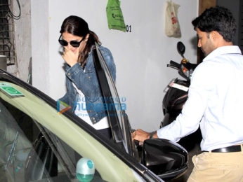 Vaani Kapoor spotted at a clinic