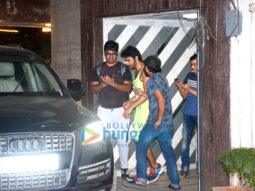 Varun Dhawan spotted at the gym