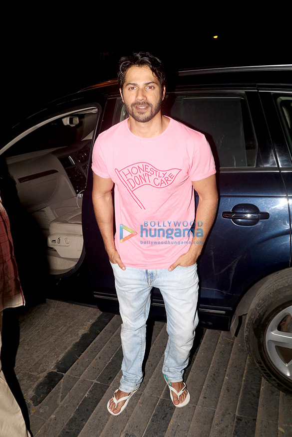 varun dhawan and aayush sharma spotted outside the gym 6