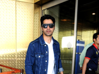 Varun Dhawan and Amit Gaur snapped at the airport