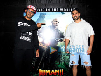 Varun Dhawan hosts a special screening of 'Jumanji: Welcome to The Jungle'
