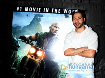 Varun Dhawan hosts a special screening of 'Jumanji: Welcome to The Jungle'