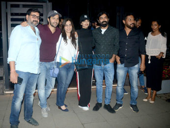 Varun Dhawan snapped with fans in Mumbai