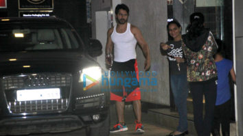 Varun Dhawan spotted at the gym