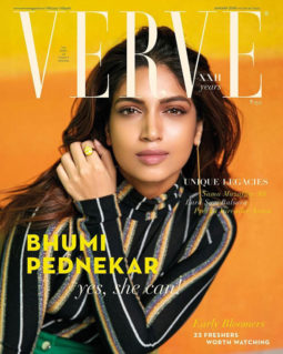 Bhumi Pednekar On The Cover Of Verve, Jan 2018