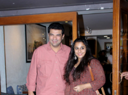 Vidya Balan and Siddharth Roy Kapur snapped at Sequel Bistro & Juice Bar