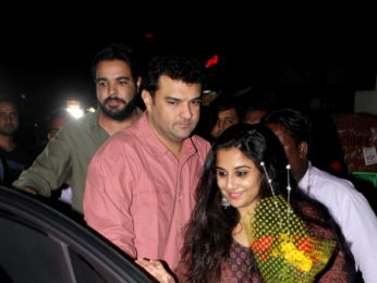 Vidya Balan and Siddharth Roy Kapur snapped at Sequel Bistro & Juice Bar