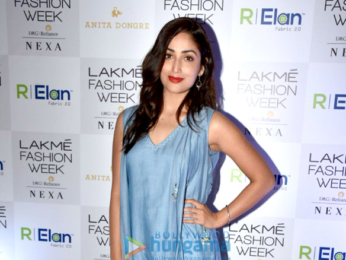 Yami Gautam, Isabelle Kaif and others arrive at Anita Dongre show at Lakme Fashion Week 2018