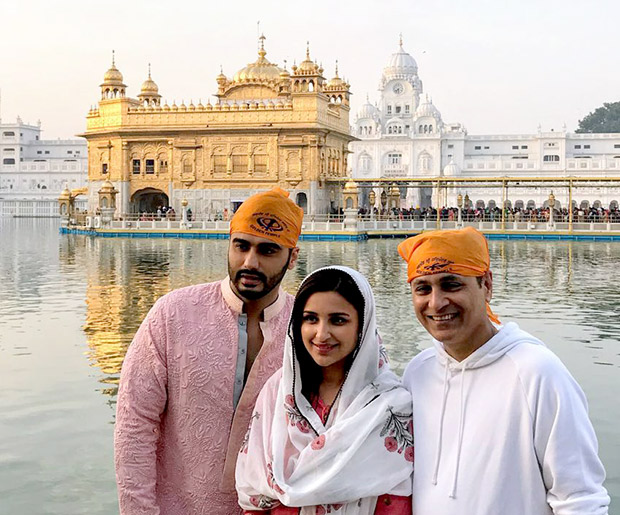 After Golden Temple visit, Arjun Kapoor and Parineeti Chopra kick start Namastey England in Amritsar