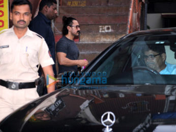 Aamir Khan spotted at the Sukho Thai Spa