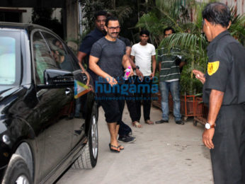 Aamir Khan spotted at the Sukho Thai Spa