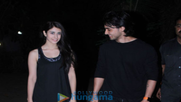 Aayush Sharma and Warina Hussain snapped at dance class