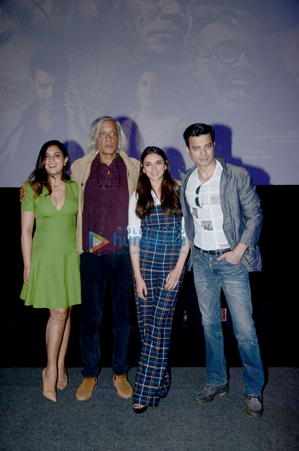 aditi rao hydari richa chadda and others snapped at daas dev first look release 5